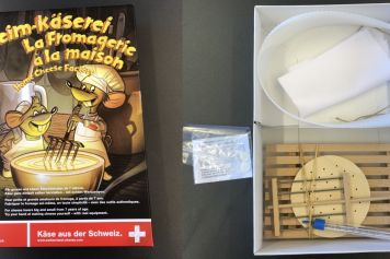 Mit dem Heim-Käserei-Kit von La Maison du Gruyère