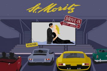 Autokino in St. Moritz vom 8. Juli bis 29. August 2021