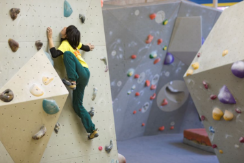 Klettern auf 1200 Quadratmetern in Pratteln