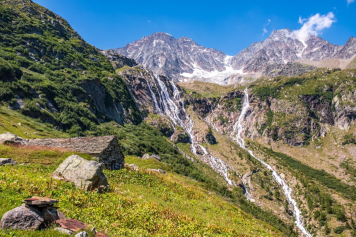 Ein Schmetterlingsparadies und ein traumhafter Wasserfall im Wallis