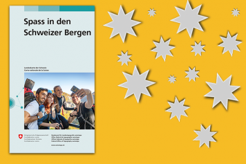 Fehlt Ihnen die Inspiration? Verschenken Sie Ihre eigenes Stück Schweiz!