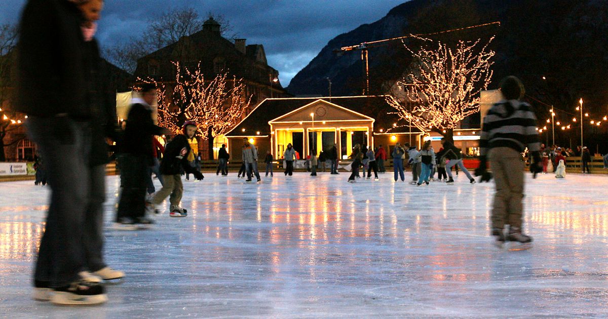 Wintertraum Eisfeld Quader in Chur GR Kalender Freizeit.ch