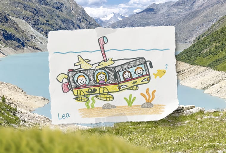 Postauto Ausflug Mattmark Saas-Fee