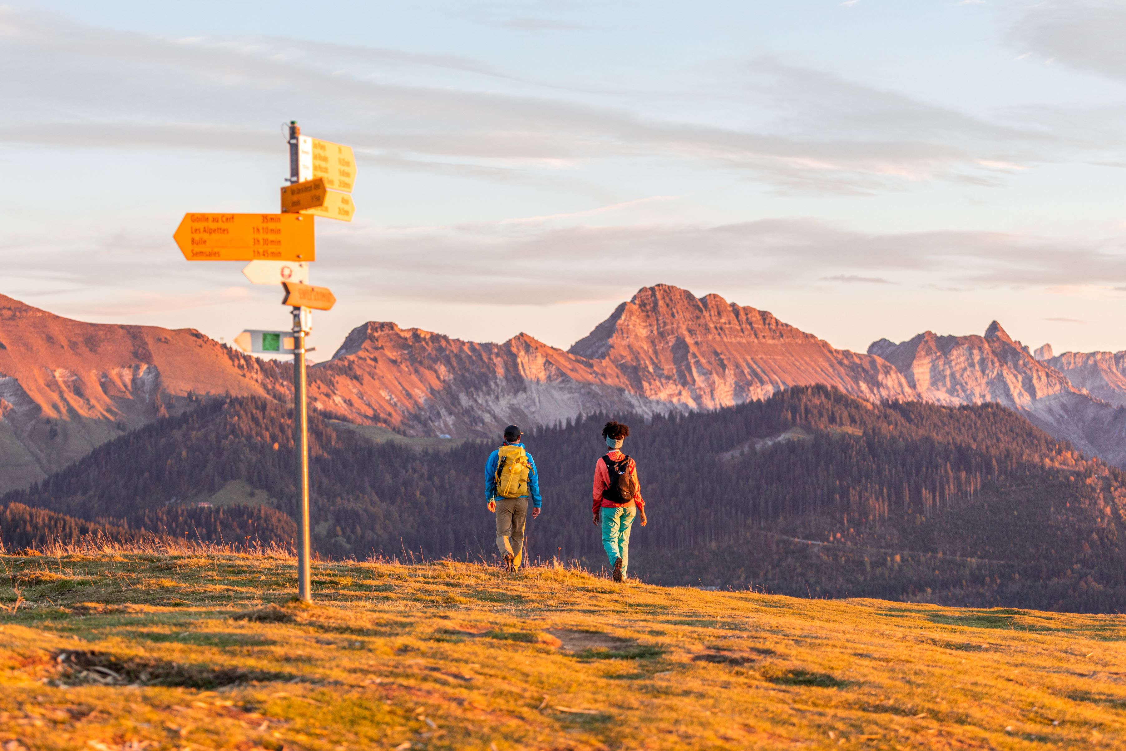 Wandern in Les Paccots