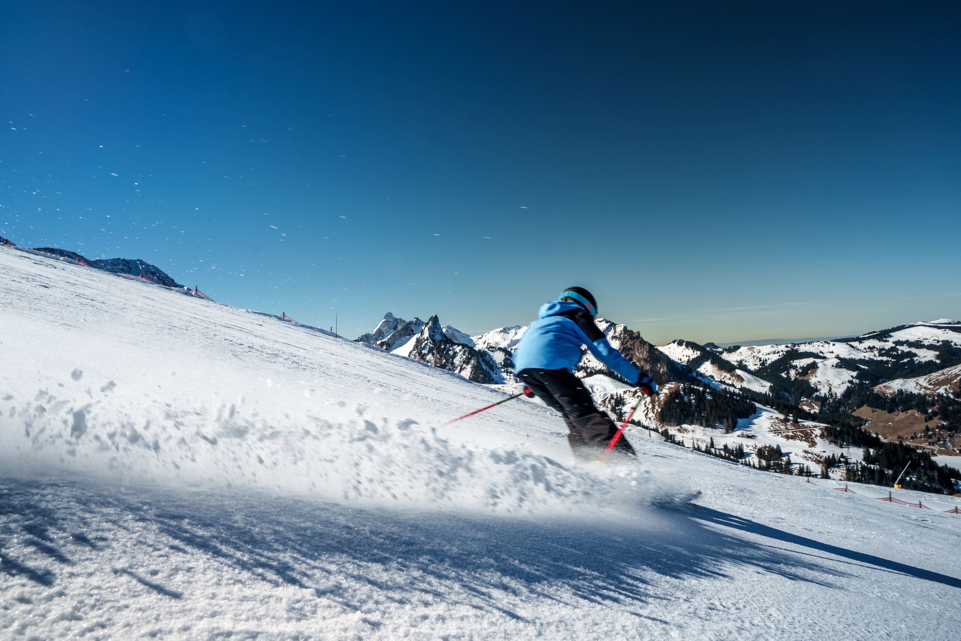 Skifahren Schwarzsee